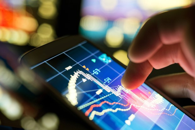 mobile phone stock market